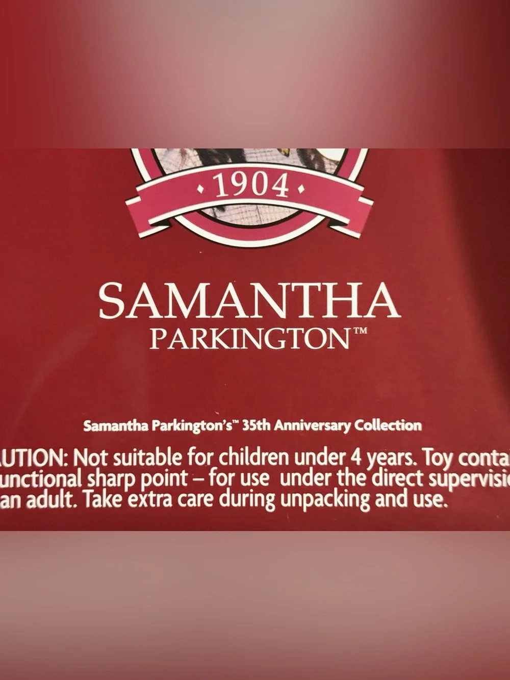 35th Anniversary Collection Limited Edition American Girl Samantha Parkington
